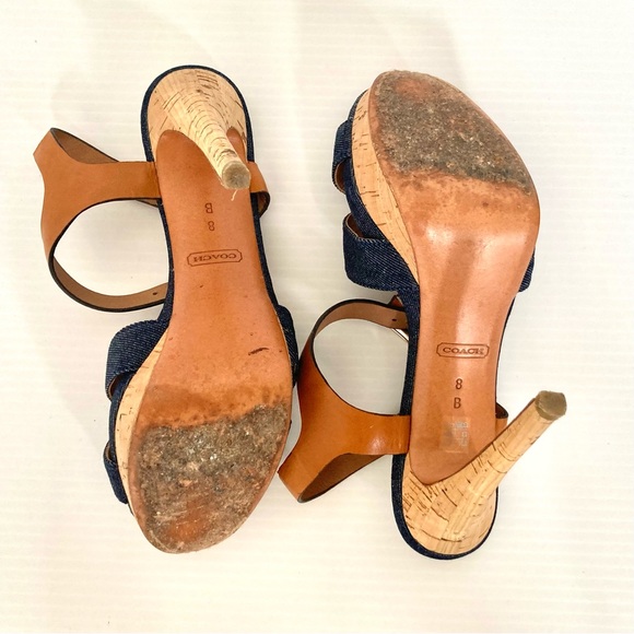 Coach Dani Heels Q1862 - size 8 - Picture 5 of 11